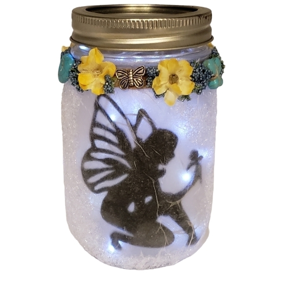 Lighted Fairy Mason Jar - Picture 8 of 8